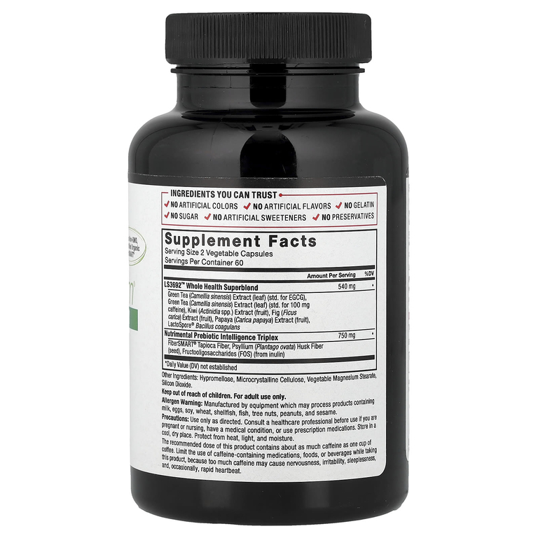 Force Factor, ProbioSlim® + пребиотическая клетчатка, 120 растительных капсул