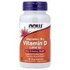 NOW Foods, вегетарианский витамин D в сухой форме, 1000 МЕ, 120 вегетарианских капсул