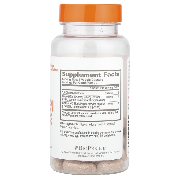 The Genius Brand, Estrogen Balance, 30 растительных капсул