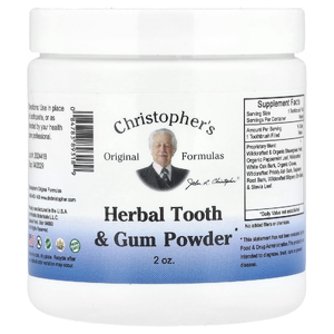 Christopher's Original Formulas, порошок для зубов и дёсен на основе трав, 56,7 г (2 унции)
