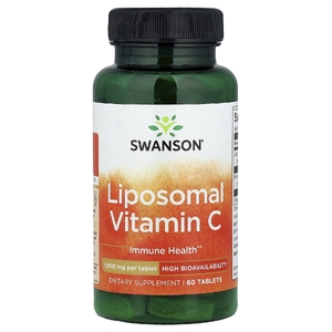 Swanson Vitamins, липосомальный витамин C, 60 таблеток