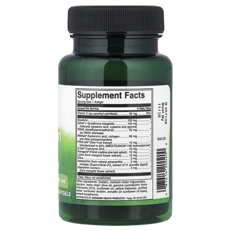 Swanson Vitamins, The Skin Pill, 30 мягких таблеток
