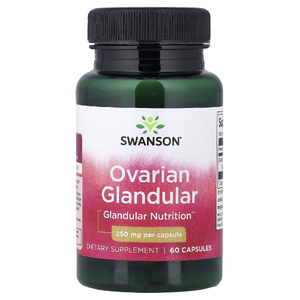 Swanson Vitamins, Железистые яичники, 250 мг, 60 капсул