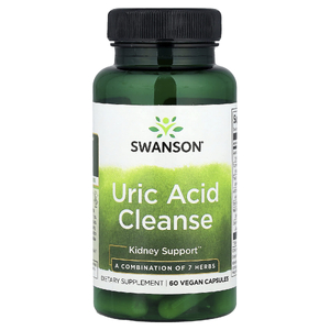 Swanson Vitamins, Очищение с мочевой кислотой, 60 веганских капсул