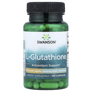 Swanson Vitamins, L-глутатион, 100 мг, 100 капсул