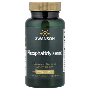 Swanson Vitamins, Фосфатидилсерин, 100 мг, 90 мягких таблеток