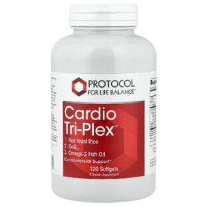 Protocol for Life Balance, Cardio Tri-Plex™, 120 мягких таблеток