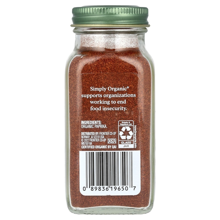 Simply Organic, Острая паприка, 81 г (2,86 унции) (Товар снят с продажи) 