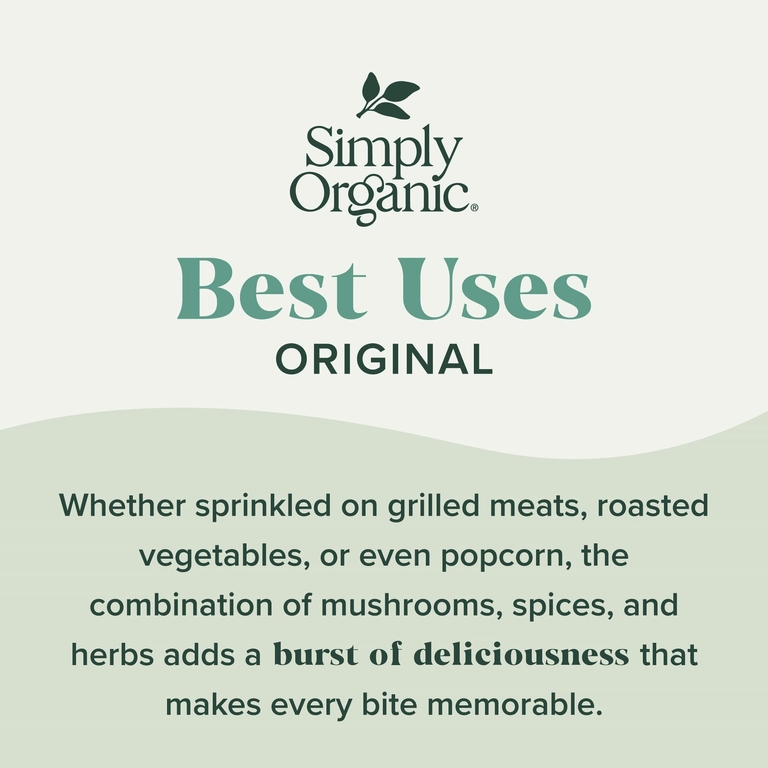 Simply Organic, Смеси умами, оригинальные, 89 г (3,14 унции)