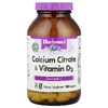 Bluebonnet Nutrition, цитрат кальция и витамин D3, 180 капсул