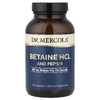 Dr. Mercola, бетаин гидрохлорид и пепсин, 90 капсул