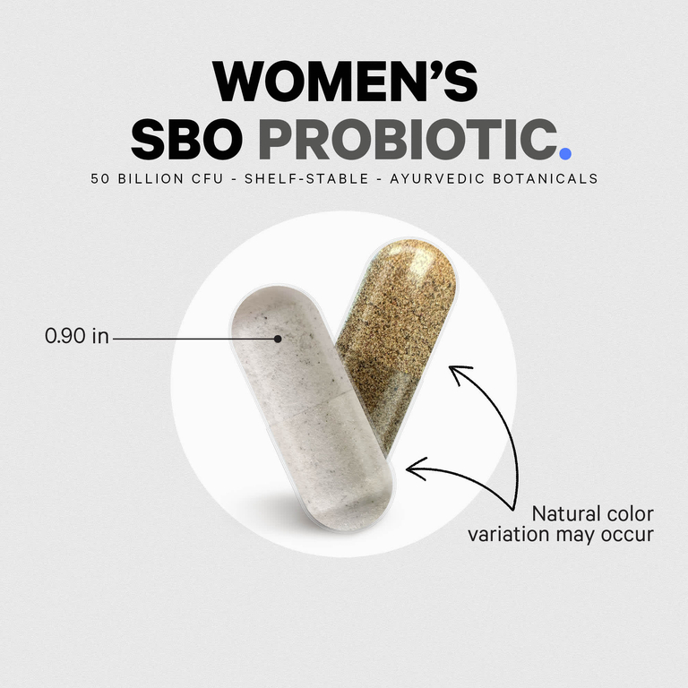 Codeage, SBO Probiotic, пробиотики для женщин, 60 капсул