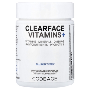 Codeage, Clearface Vitamins +, 90 растительных капсул