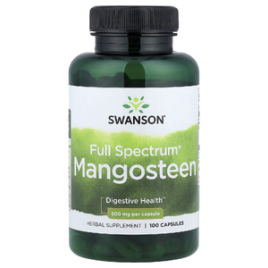 Swanson Vitamins, Full Spectrum® мангостан, 500 мг, 100 капсул