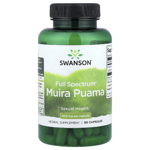 Swanson Vitamins, муира пуама Full Spectrum®, 400 мг, 90 капсул