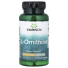 Swanson Vitamins, L-орнитин в свободной форме, 500 мг, 60 растительных капсул