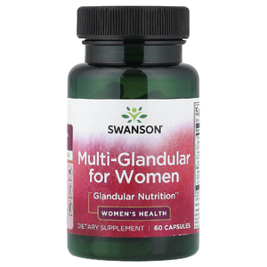 Swanson Vitamins, Multi-Glandular для женщин, 60 капсул