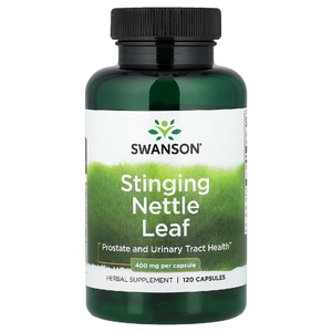 Swanson Vitamins, Листья крапивы двудомной, 400 мг, 120 капсул