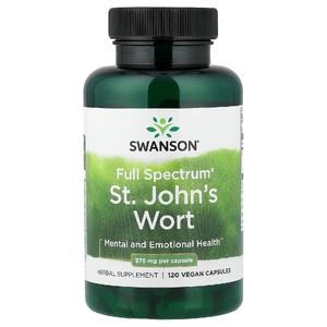 Swanson Vitamins, Full Spectrum® зверобой, 375 мг, 120 веганских капсул