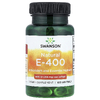 Swanson, E-400, натуральный витамин E, 268 мг (400 МЕ), 100 капсул