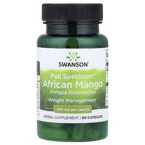 Swanson Vitamins, Full Spectrum®, африканское манго, 400 мг, 60 капсул