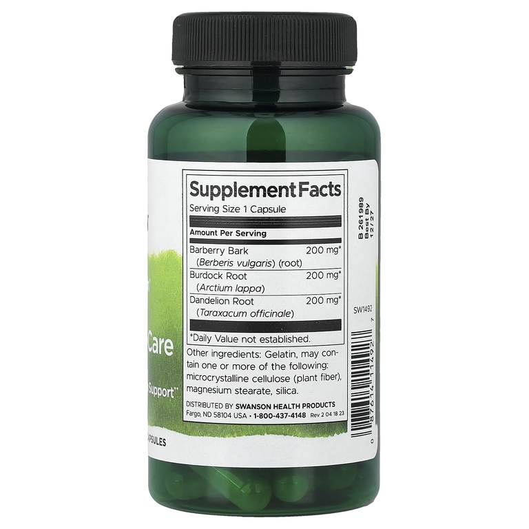 Swanson Vitamins, Full Spectrum™, средство на основе трав для поддержки жёлчного пузыря, 60 капсул