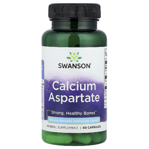 Swanson Vitamins, Аспартат кальция, 60 капсул