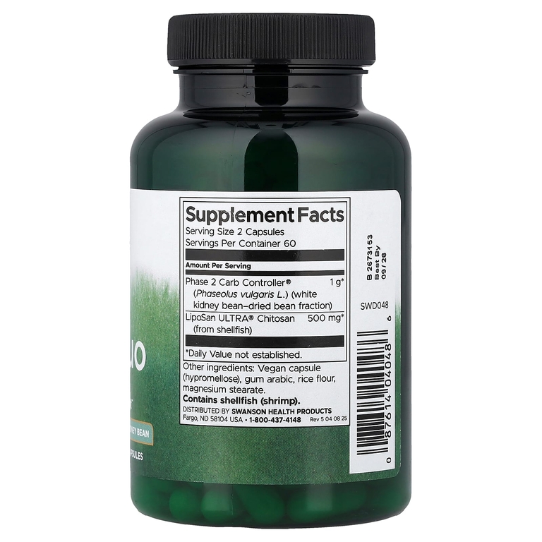 Swanson Vitamins, Diet Duo, 120 капсул