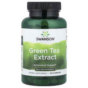 Swanson Vitamins, экстракт зеленого чая, 120 капсул