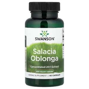 Swanson Vitamins, Салация облонга, 500 мг, 60 капсул