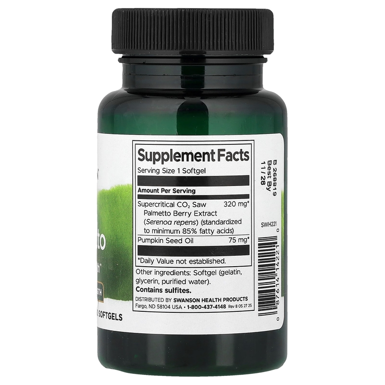 Swanson Vitamins, Сереноя, 60 капсул