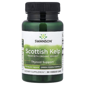 Swanson Vitamins, шотландские бурые водоросли, 30 растительных капсул