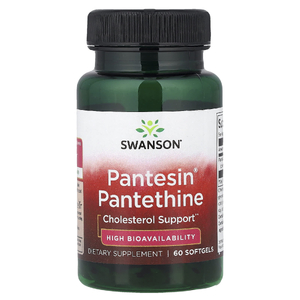Swanson Vitamins, Pantesin®, пантетин, 60 капсул (300 мг в 1 капсуле)