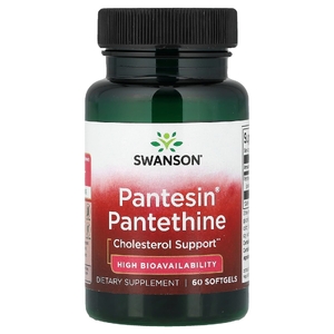 Swanson Vitamins, Pantesin®, пантетин, 60 капсул (300 мг в 1 капсуле)