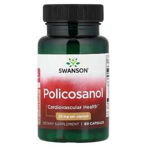 Swanson Vitamins, поликозанол, 20 мг, 60 капсул