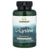 Swanson Vitamins, L-лизин, 90 веганских капсул (500 мг на капсулу)