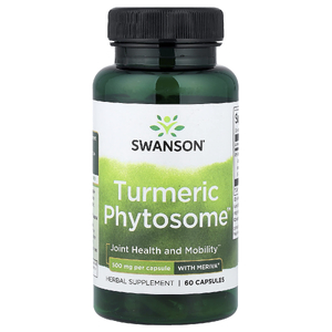 Swanson Vitamins, Turmeric Phytosome™ с Meriva®, 500 мг, 60 капсул (Товар снят с продажи) 