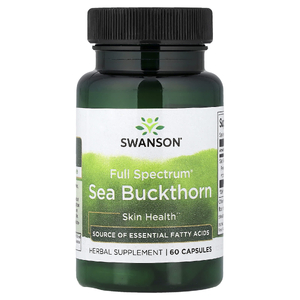Swanson Vitamins, Full Spectrum®, облепиха, 60 капсул (400 мг в 1 капсуле)