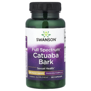 Swanson Vitamins, кора катуабы Full Spectrum®, 465 мг, 60 капсул