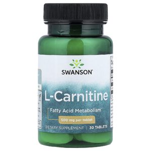 Swanson Vitamins, L-карнитин, 30 таблеток