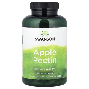 Swanson Vitamins, Яблочный пектин, 300 мг, 250 капсул