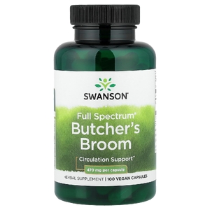 Swanson Vitamins, Иглица колючая, полный спектр действия, 470 мг, 100 веганских капсул
