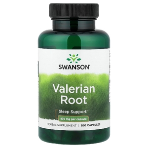 Swanson Vitamins, Корень валерианы, 475 мг, 100 капсул