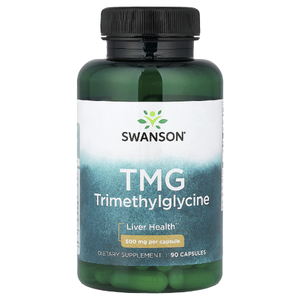Swanson Vitamins, TMG, 500 мг, 90 капсул