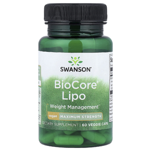 Swanson Vitamins, BioCore® Lipo, максимальная сила действия, 60 растительных капсул (50 мг в 1 капсуле) (Товар снят с продажи) 
