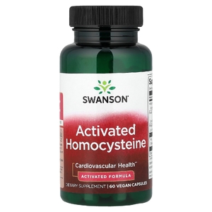Swanson Vitamins, Активированный гомоцистеин, 60 веганских капсул