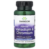 Swanson Vitamins, ванадий и хром Albion®, 60 растительных капсул