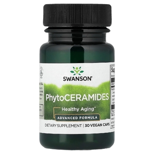 Swanson Vitamins, фитокерамиды, 30 веганских капсул (30 мг в 1 капсуле)