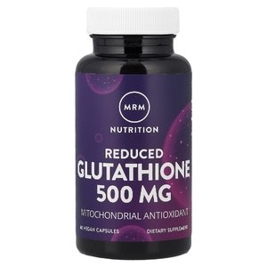 MRM Nutrition, С пониженным содержанием глутатиона, 500 мг, 60 веганских капсул