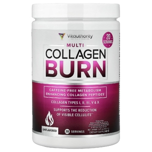 Vitauthority, Multi Collagen Burn, без добавок, 162,4 г (5,73 унции)